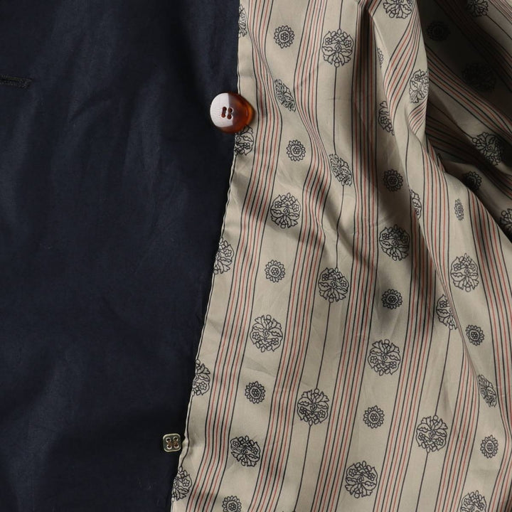 London Fog trench coat, women's size L (approx.), vintage. unclear navy blue type Vintage Second Hand