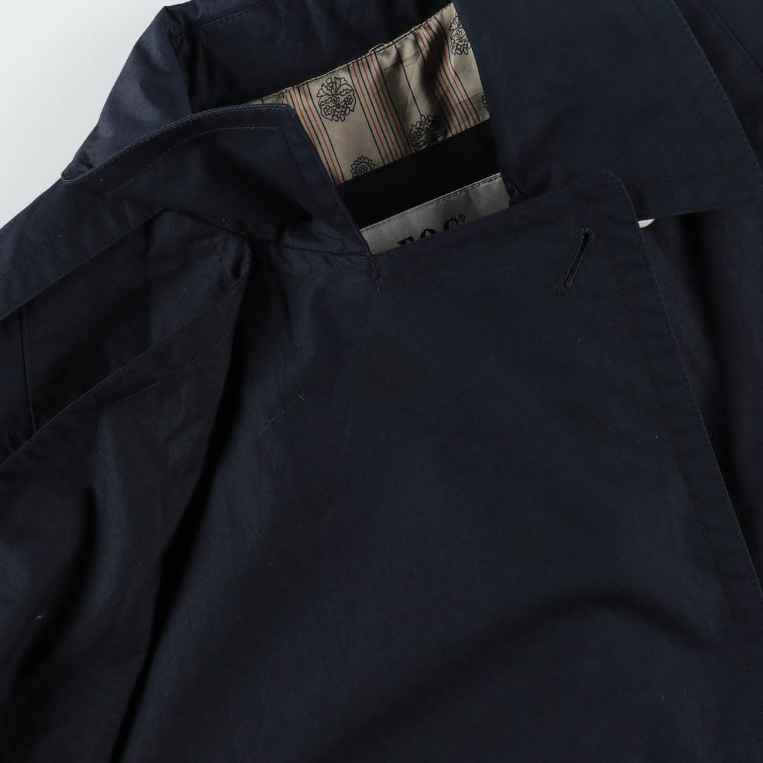 London Fog trench coat, women's size L (approx.), vintage. unclear navy blue type Vintage Second Hand