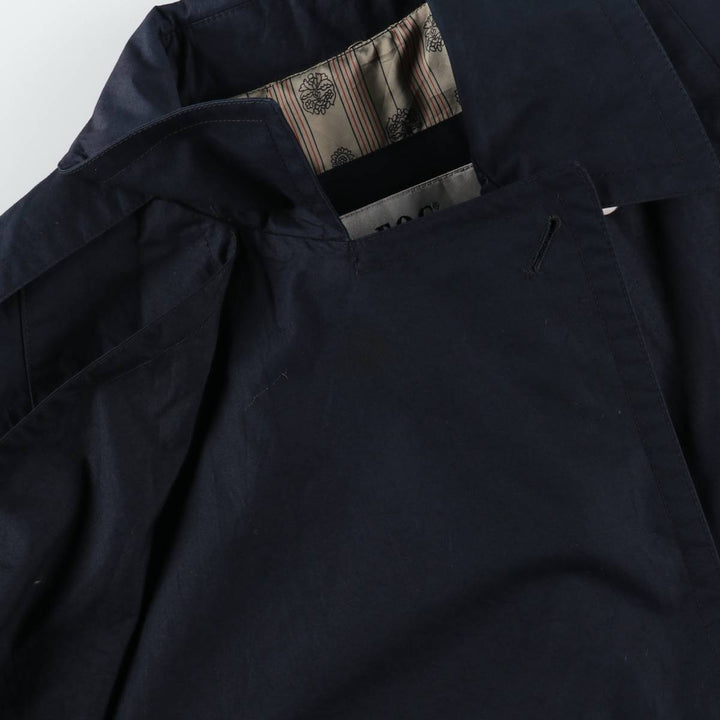 London Fog trench coat, women's size L (approx.), vintage. unclear navy blue type Vintage Second Hand