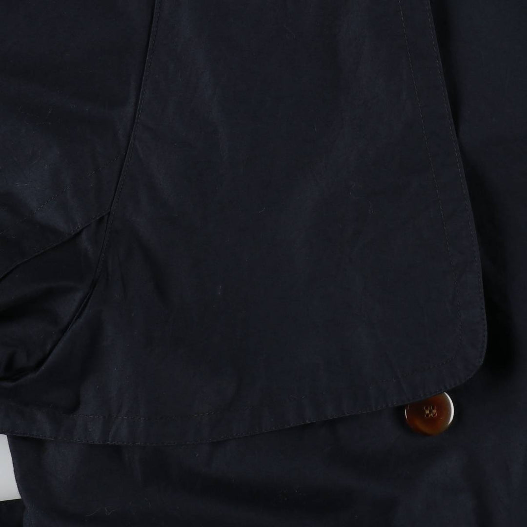 London Fog trench coat, women's size L (approx.), vintage. unclear navy blue type Vintage Second Hand