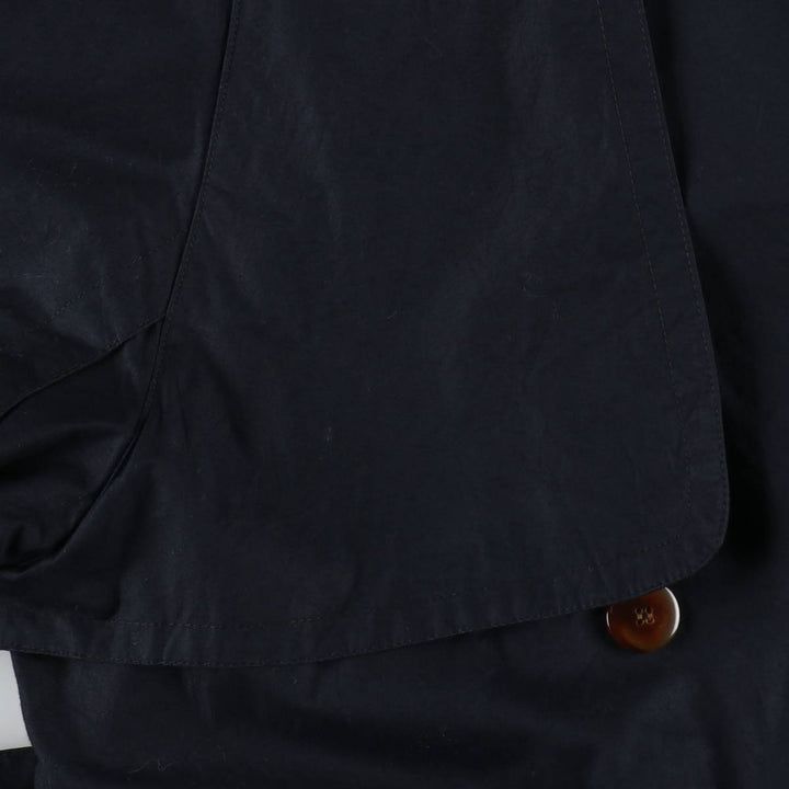 London Fog trench coat, women's size L (approx.), vintage. unclear navy blue type Vintage Second Hand