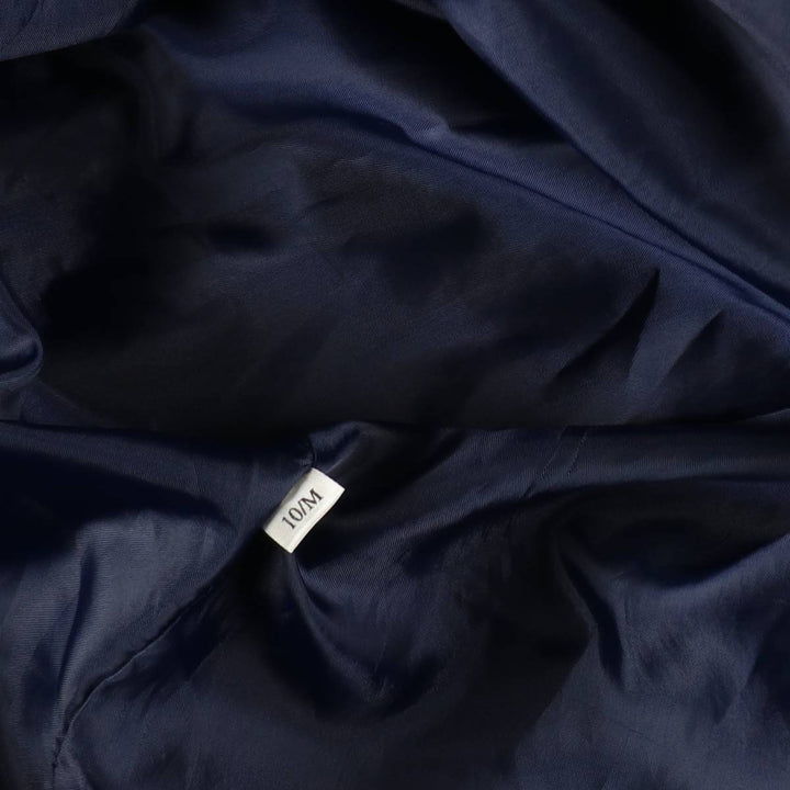 London Fog Town Trench Coat, Women's Size L (approx.) polyester navy blue type Vintage Second Hand