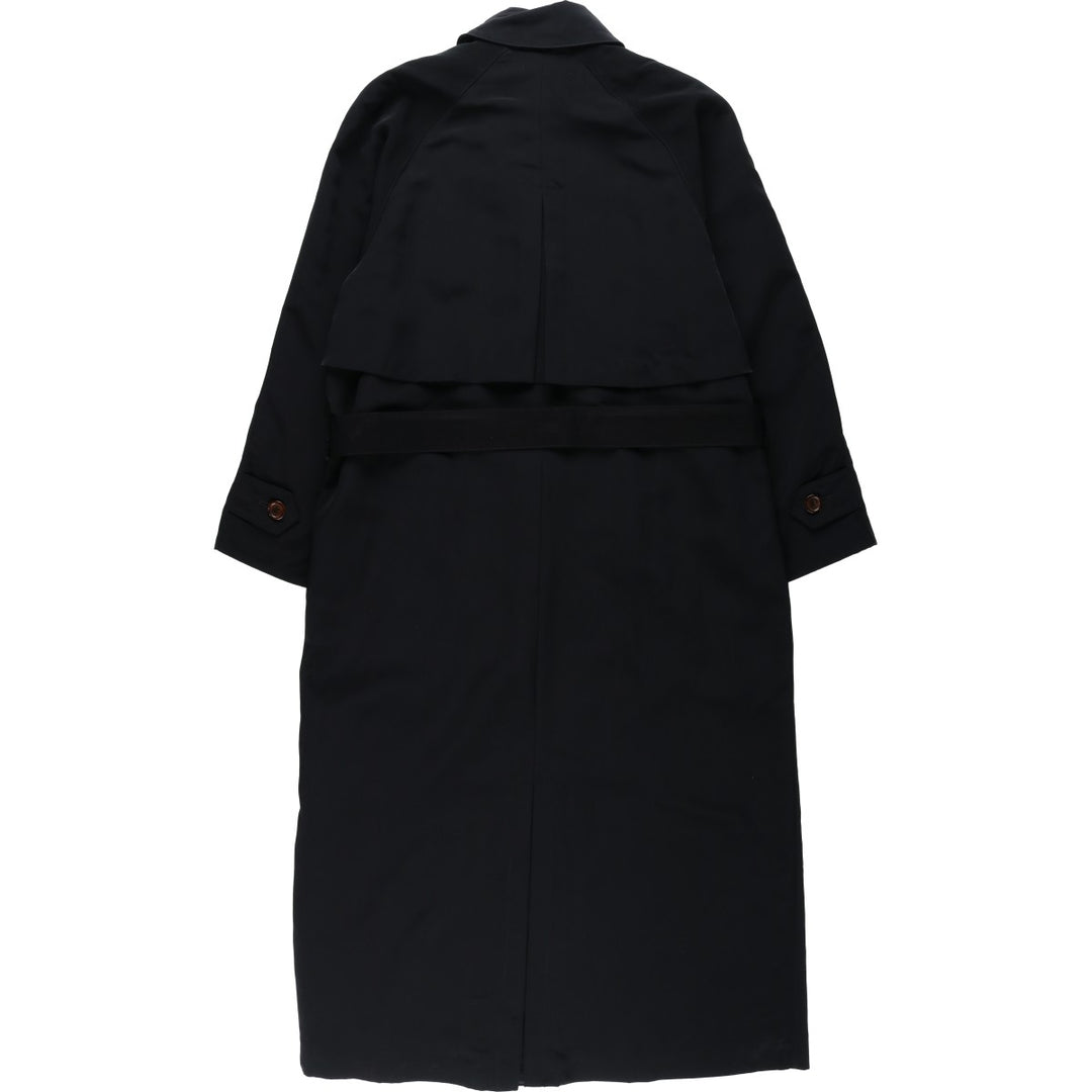 London Fog trench coat, women's size XL (approx.) unclear black type Vintage Second Hand