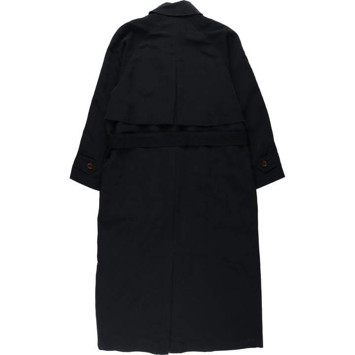London Fog trench coat, women's size XL (approx.) unclear black type Vintage Second Hand