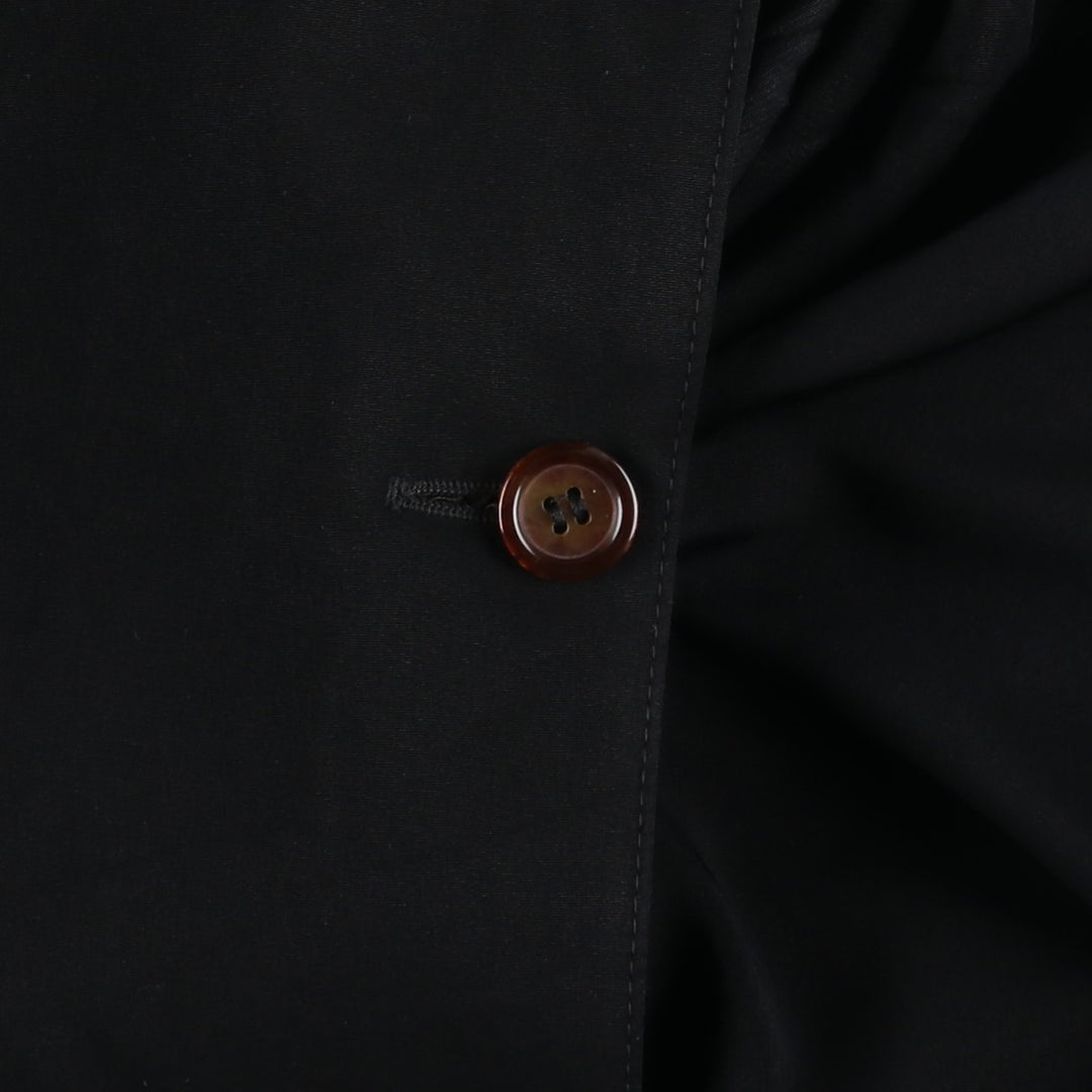 London Fog trench coat, women's size XL (approx.) unclear black type Vintage Second Hand