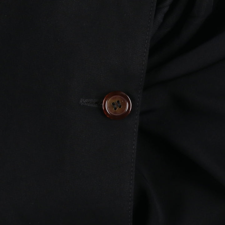 London Fog trench coat, women's size XL (approx.) unclear black type Vintage Second Hand
