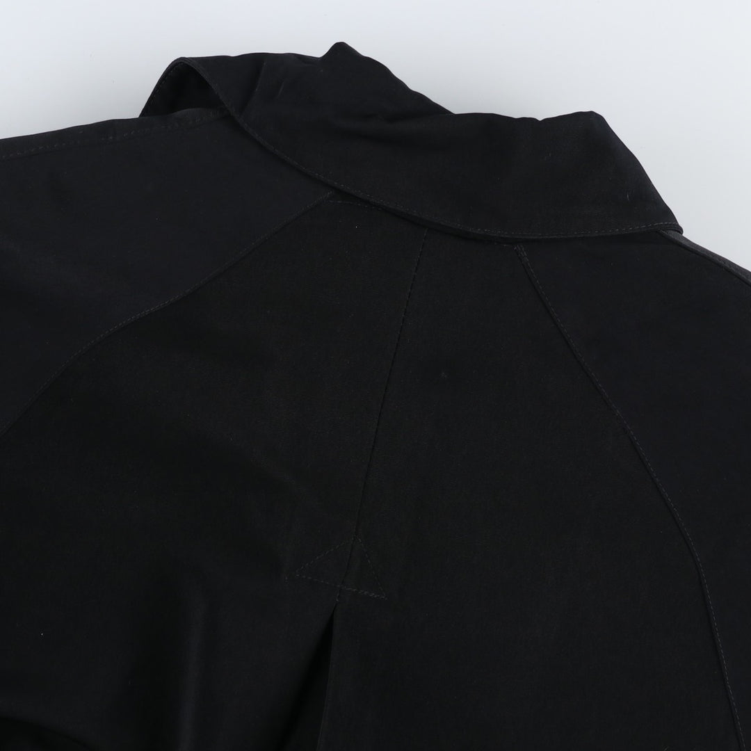 London Fog trench coat, women's size XL (approx.) unclear black type Vintage Second Hand