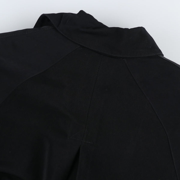 London Fog trench coat, women's size XL (approx.) unclear black type Vintage Second Hand