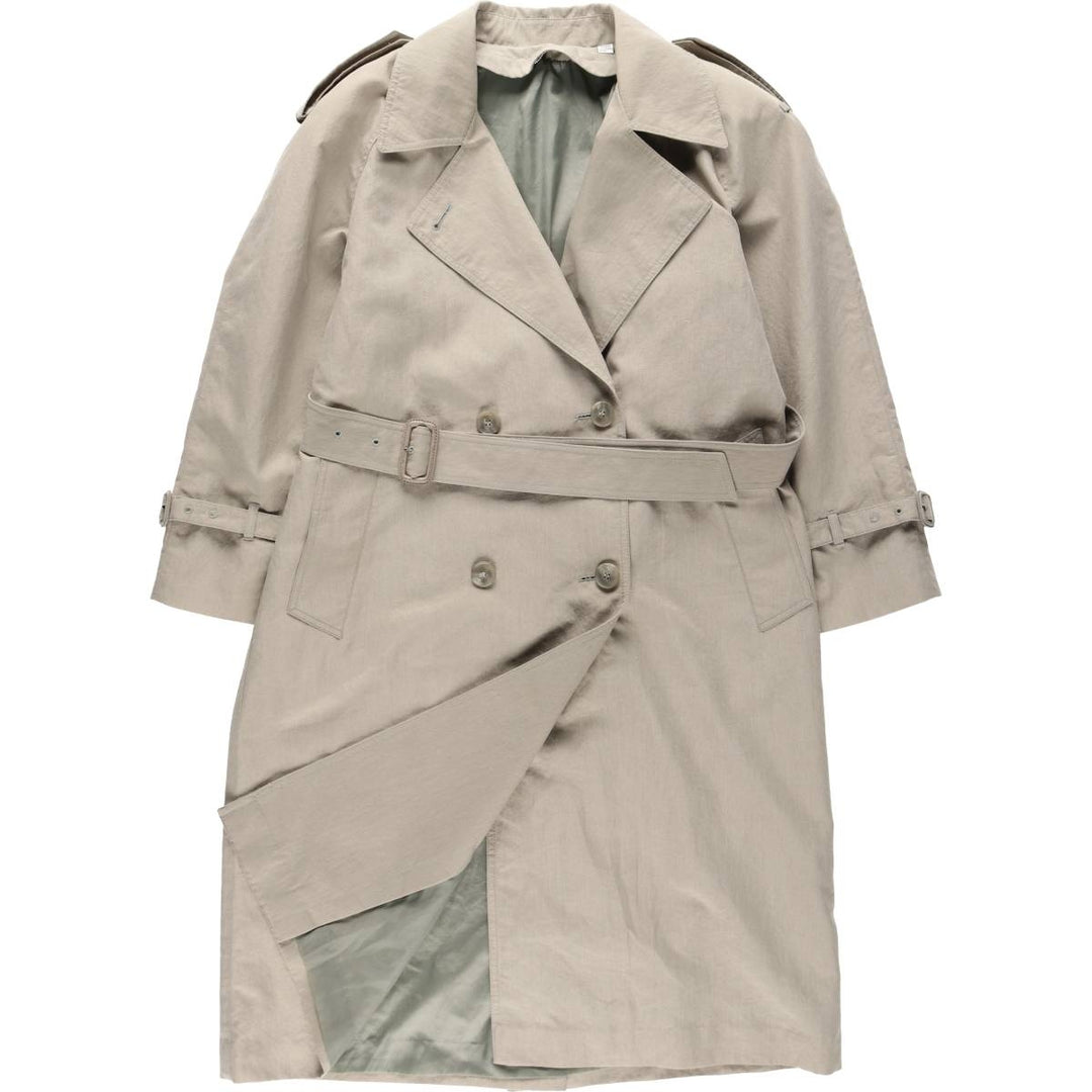 London Fog Town Trench Coat, Women's Size M (approx.) unclear Beige type Vintage Second Hand