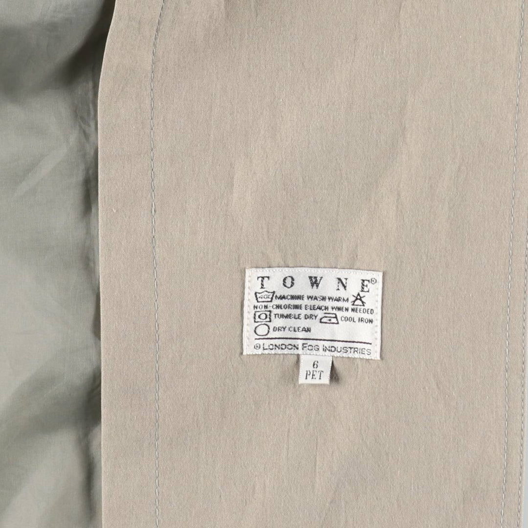 London Fog Town Trench Coat, Women's Size M (approx.) unclear Beige type Vintage Second Hand