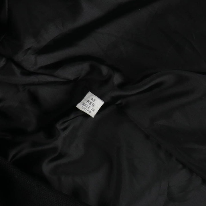London Fog hooded stand-collar coat/balmacaan coat, women's size M (approx.) unclear black type Vintage Second Hand
