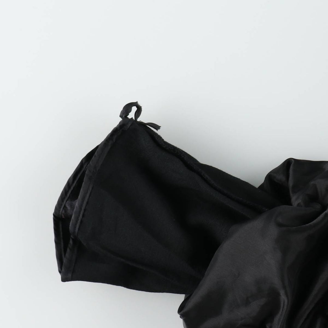 London Fog hooded stand-collar coat/balmacaan coat, women's size M (approx.) unclear black type Vintage Second Hand