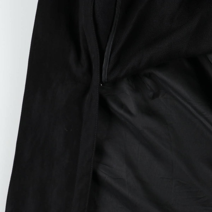 London Fog hooded stand-collar coat/balmacaan coat, women's size M (approx.) unclear black type Vintage Second Hand