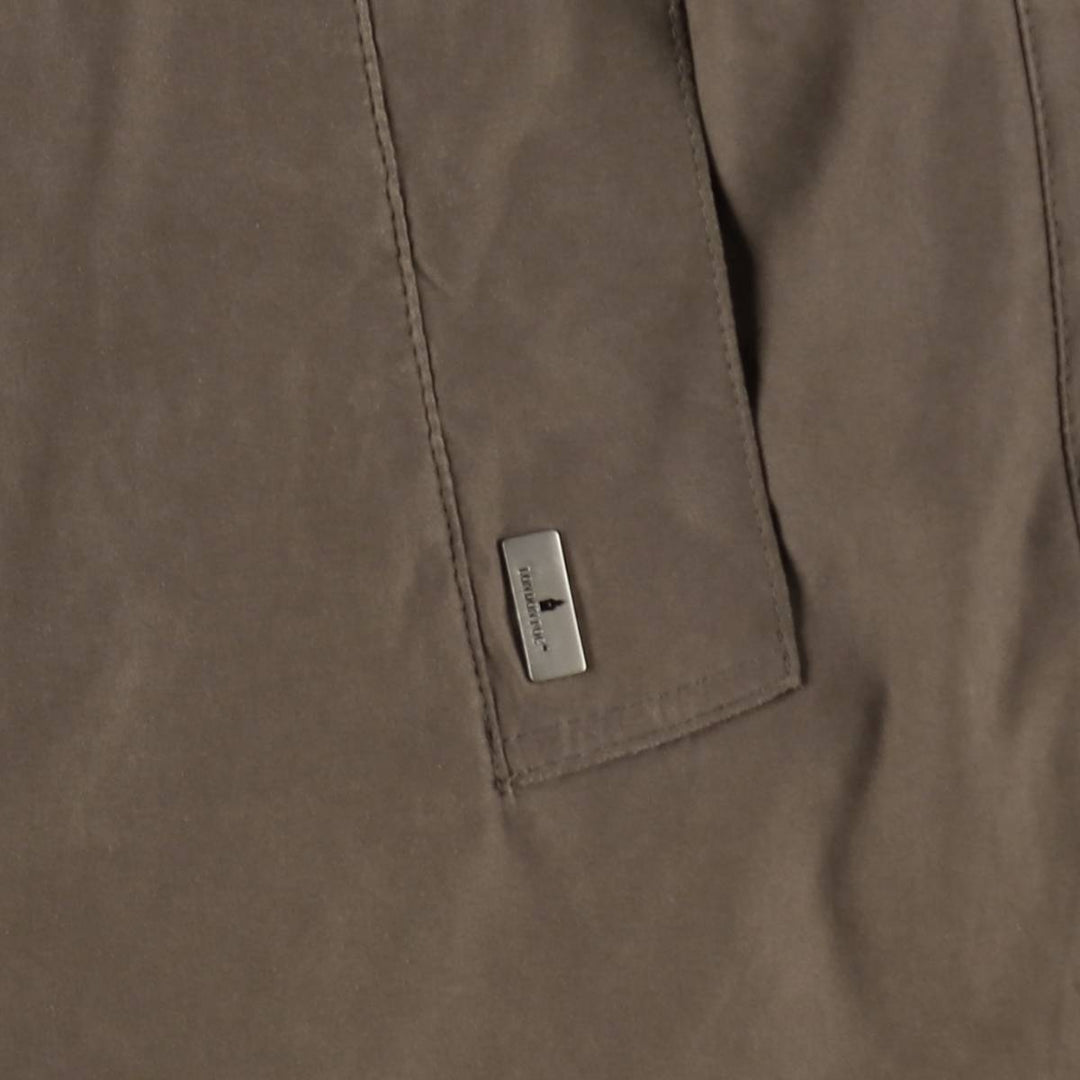 London Fog Balmacaan Coat (Women's Size M) polyester Khaki type brown Vintage Second Hand