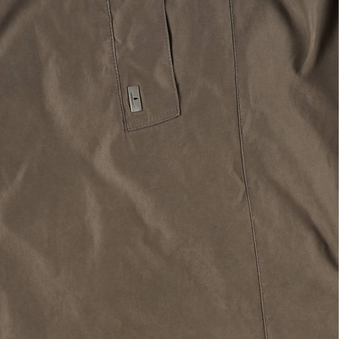 London Fog Balmacaan Coat (Women's Size M) polyester Khaki type brown Vintage Second Hand