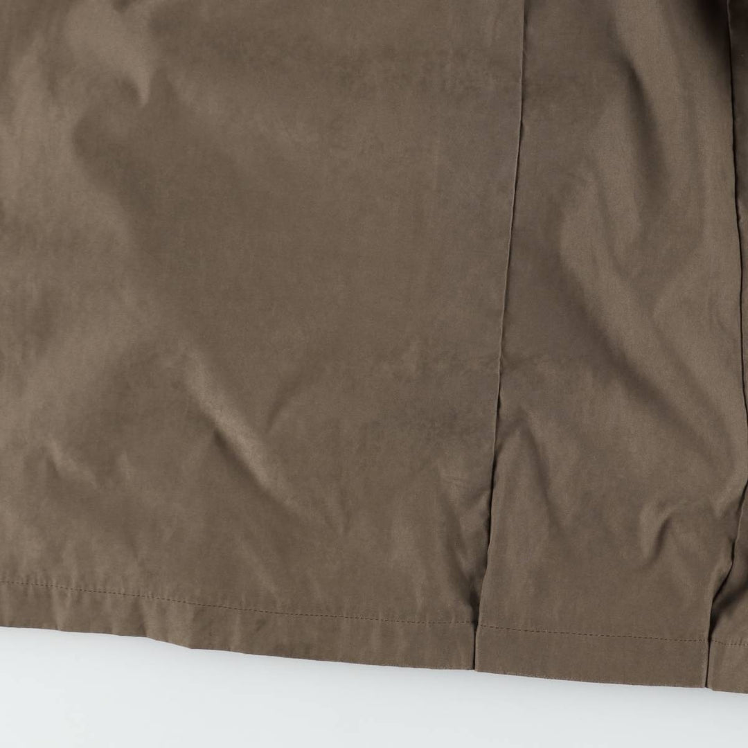 London Fog Balmacaan Coat (Women's Size M) polyester Khaki type brown Vintage Second Hand