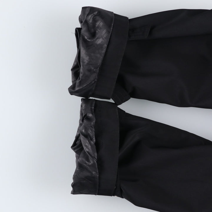London Fog Full-Zip Single Trench Coat, Women's Size M (approx.) polyester black type Vintage Second Hand