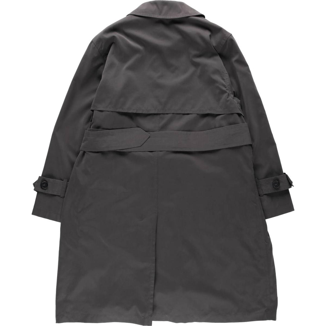 London Fog TOWNE Balmacaan Coat (Women's Size L) unclear Charcoal Vintage Second Hand
