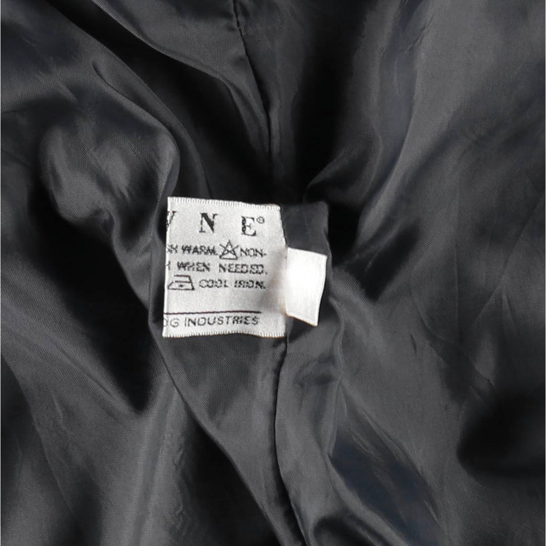 London Fog TOWNE Balmacaan Coat (Women's Size L) unclear Charcoal Vintage Second Hand