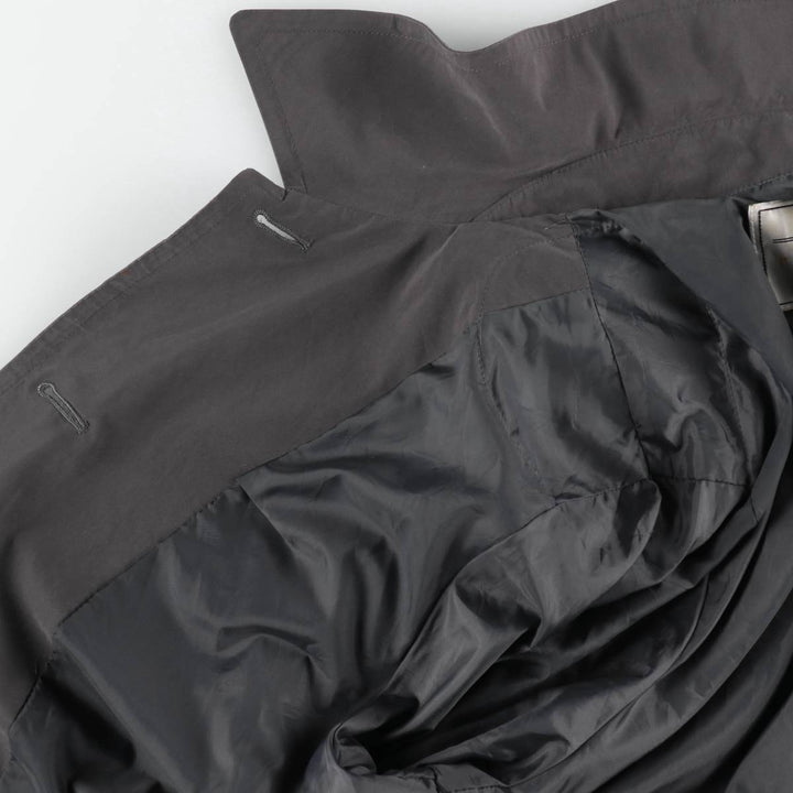 London Fog TOWNE Balmacaan Coat (Women's Size L) unclear Charcoal Vintage Second Hand
