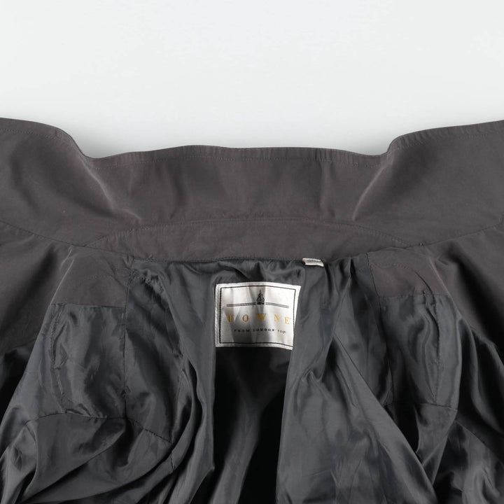 London Fog TOWNE Balmacaan Coat (Women's Size L) unclear Charcoal Vintage Second Hand