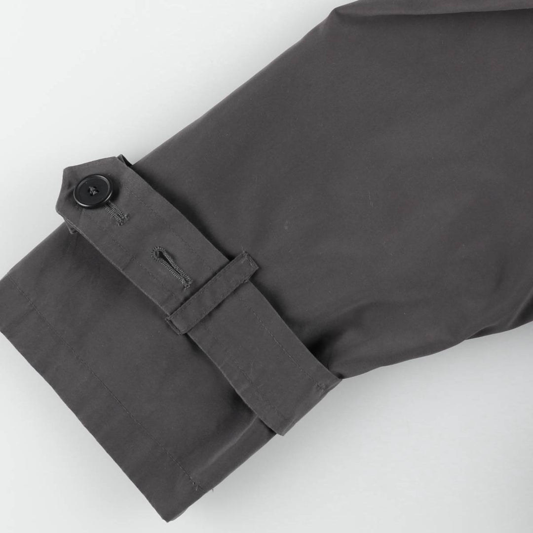 London Fog TOWNE Balmacaan Coat (Women's Size L) unclear Charcoal Vintage Second Hand