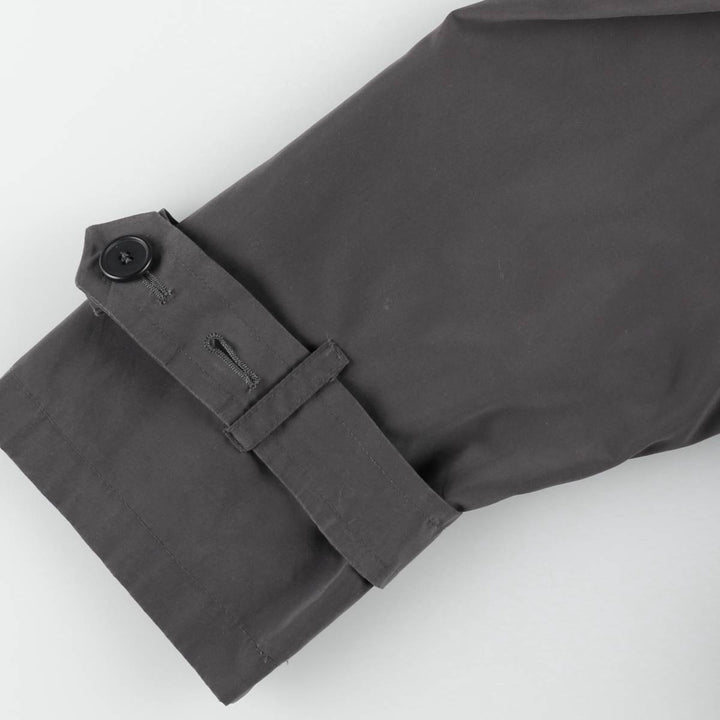London Fog TOWNE Balmacaan Coat (Women's Size L) unclear Charcoal Vintage Second Hand