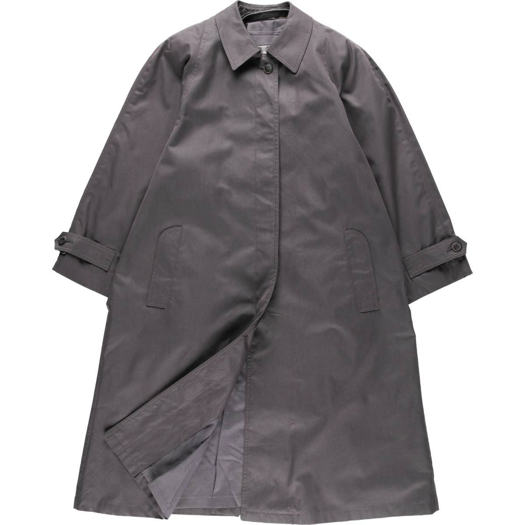 70s-80'S London Fog Maincoats Balmacaan Coat (Women's Size M) Vintage polyester Charcoal Vintage Second Hand