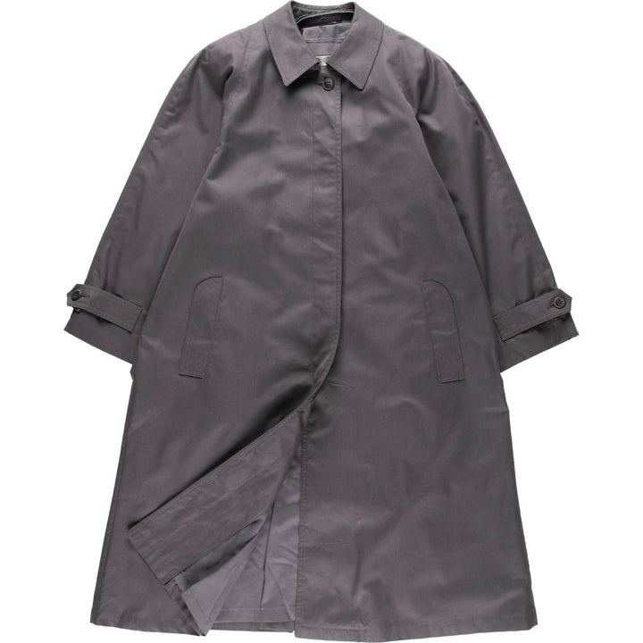 70s-80'S London Fog Maincoats Balmacaan Coat (Women's Size M) Vintage polyester Charcoal Vintage Second Hand