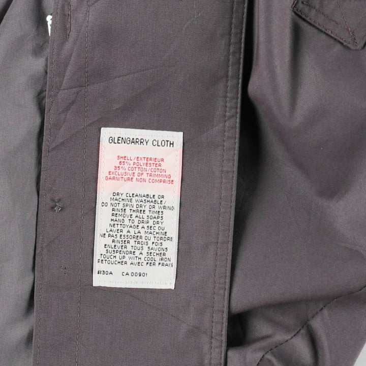 70s-80'S London Fog Maincoats Balmacaan Coat (Women's Size M) Vintage polyester Charcoal Vintage Second Hand