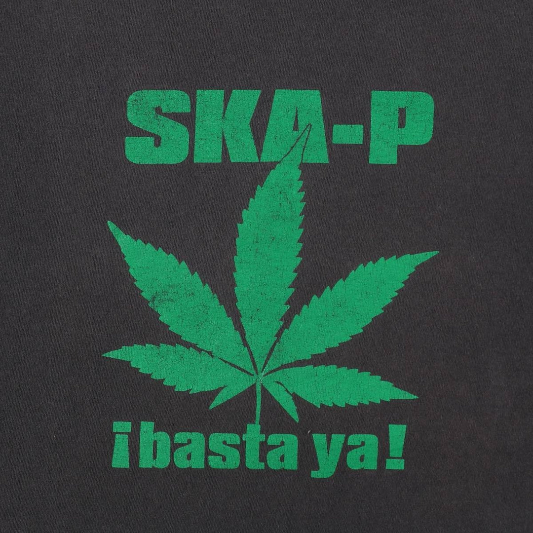 SKA-P Band T-Shirt, Men's Size L (Equivalent), Vintage unclear black type Vintage Second Hand