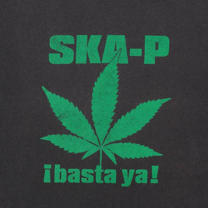 SKA-P Band T-Shirt, Men's Size L (Equivalent), Vintage unclear black type Vintage Second Hand