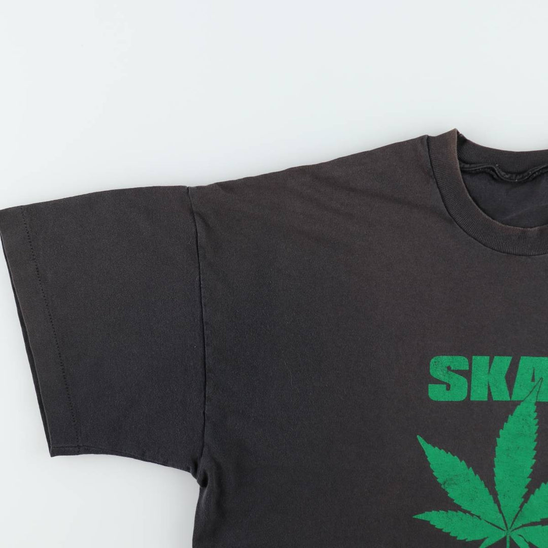 SKA-P Band T-Shirt, Men's Size L (Equivalent), Vintage unclear black type Vintage Second Hand