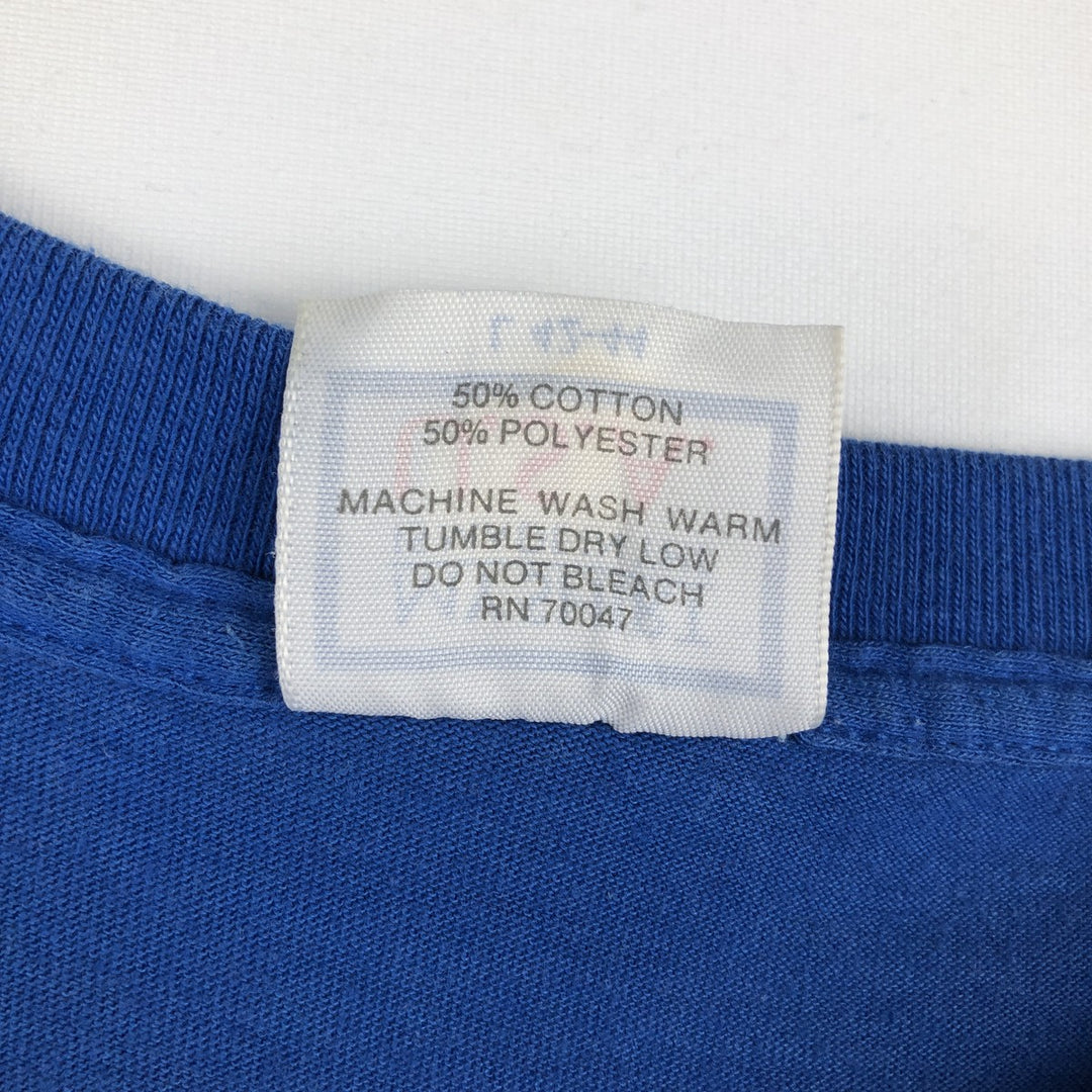 80'S MY SHIRT BUN HUGGERS advertising T-shirt, Made in USA, Men's size L equivalent, Vintage cotton blue type Vintage Second Hand