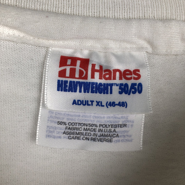 2000'S Hanes COMPUTER ASSOCIATES advertising T-shirt, men's size XL (approx.) cotton white type Vintage Second Hand