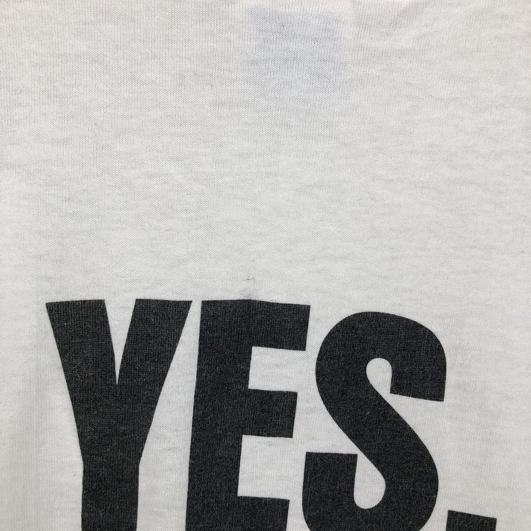 2000'S Hanes COMPUTER ASSOCIATES advertising T-shirt, men's size XL (approx.) cotton white type Vintage Second Hand