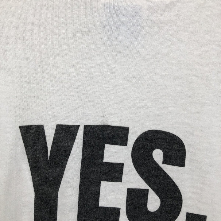 2000'S Hanes COMPUTER ASSOCIATES advertising T-shirt, men's size XL (approx.) cotton white type Vintage Second Hand