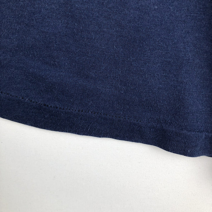 1980'S Hanes Knecht's Quality Auto Parts Advertising T-Shirt, Men's Size XL (approx.), Vintage cotton navy blue type Vintage Second Hand