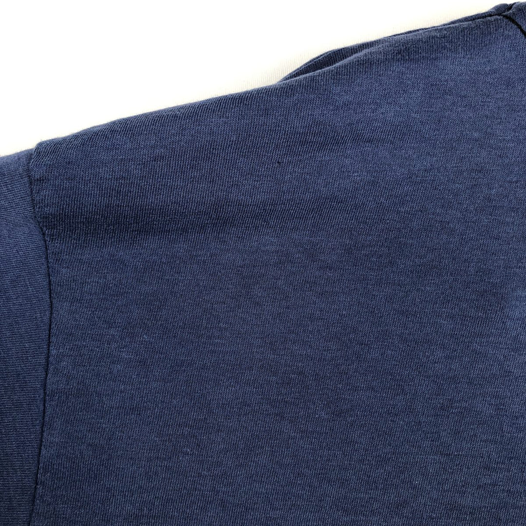 1980'S Hanes Knecht's Quality Auto Parts Advertising T-Shirt, Men's Size XL (approx.), Vintage cotton navy blue type Vintage Second Hand