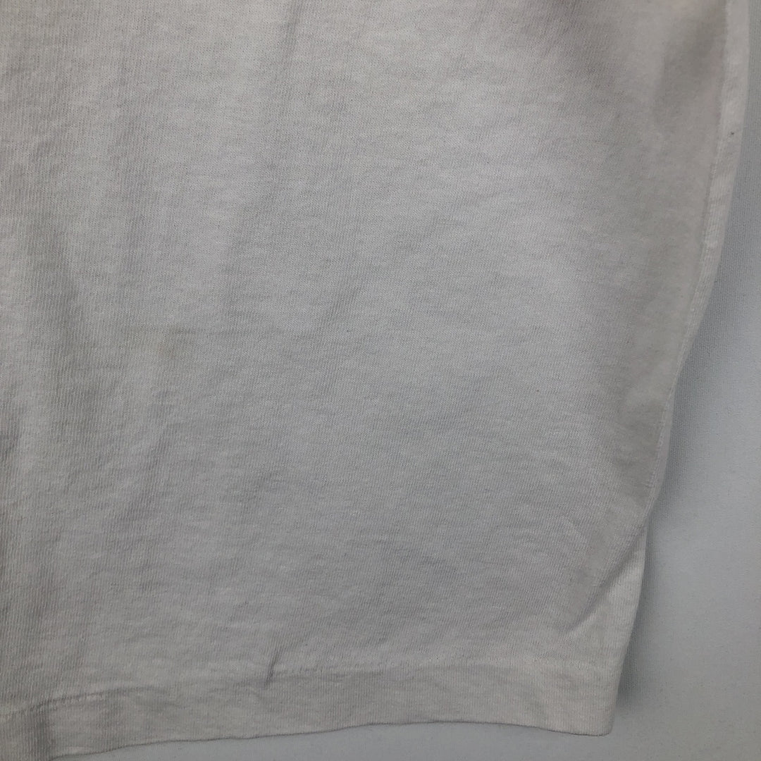 90'S Screen Stars Harp Lager Advertising T-Shirt, Men's XL equivalent, Vintage cotton white type Vintage Second Hand