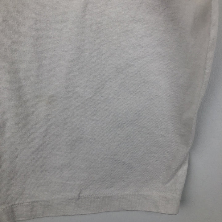 90'S Screen Stars Harp Lager Advertising T-Shirt, Men's XL equivalent, Vintage cotton white type Vintage Second Hand