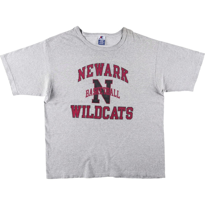 90'S Champion College T-shirt, Men's XL equivalent, Vintage cotton gray type Vintage Second Hand