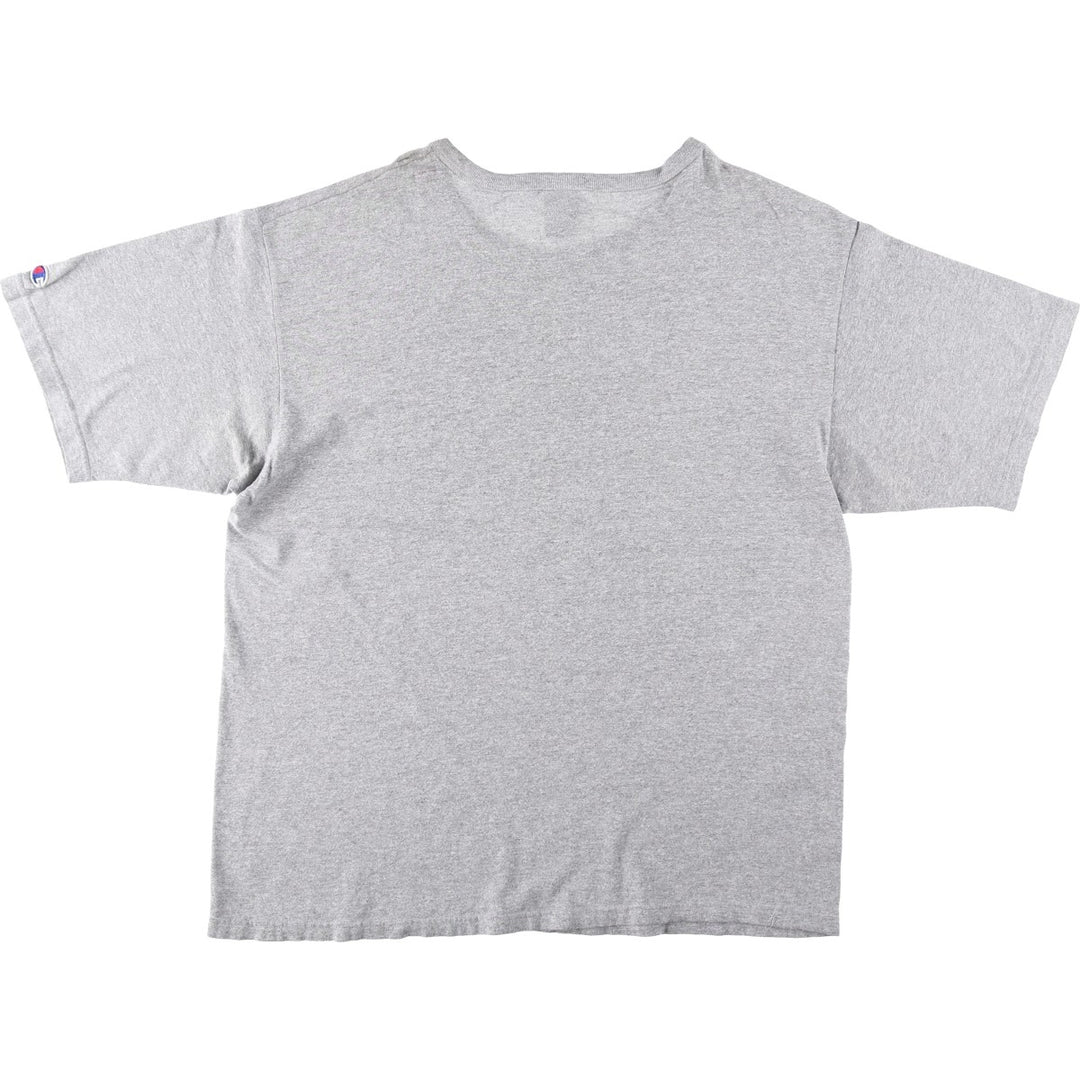 90'S Champion College T-shirt, Men's XL equivalent, Vintage cotton gray type Vintage Second Hand