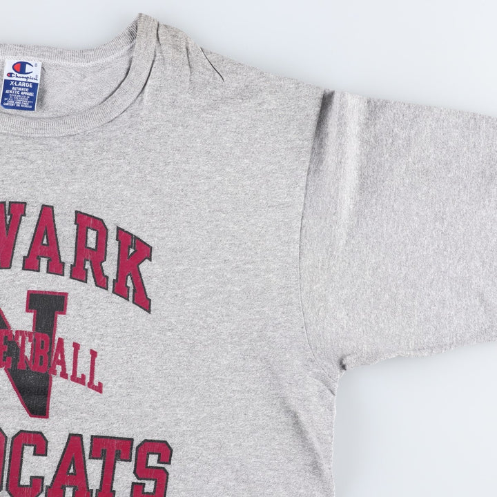 90'S Champion College T-shirt, Men's XL equivalent, Vintage cotton gray type Vintage Second Hand