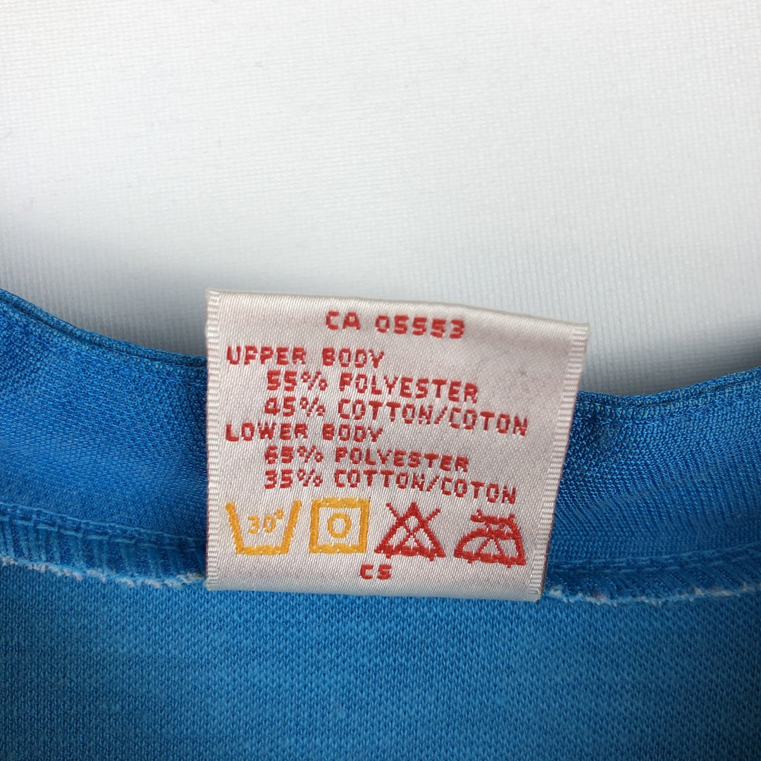 90'S Nike Silver Tag Mesh Logo Print T-Shirt Cycling Shirt Men's XL (approx.) Vintage polyester Blue type light blue Vintage Second Hand