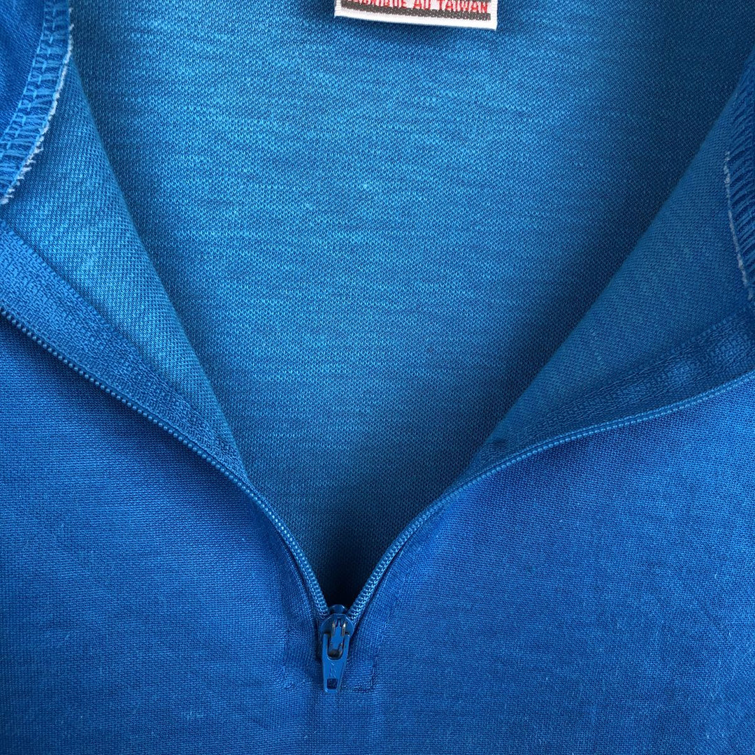 90'S Nike Silver Tag Mesh Logo Print T-Shirt Cycling Shirt Men's XL (approx.) Vintage polyester Blue type light blue Vintage Second Hand