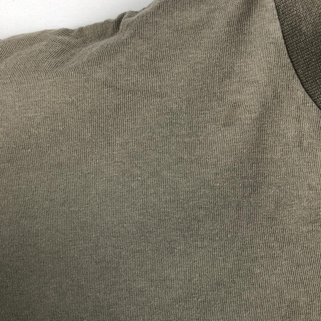 Nike One-Point Logo T-Shirt, Made in USA, Men's Size M cotton Khaki type Vintage Second Hand