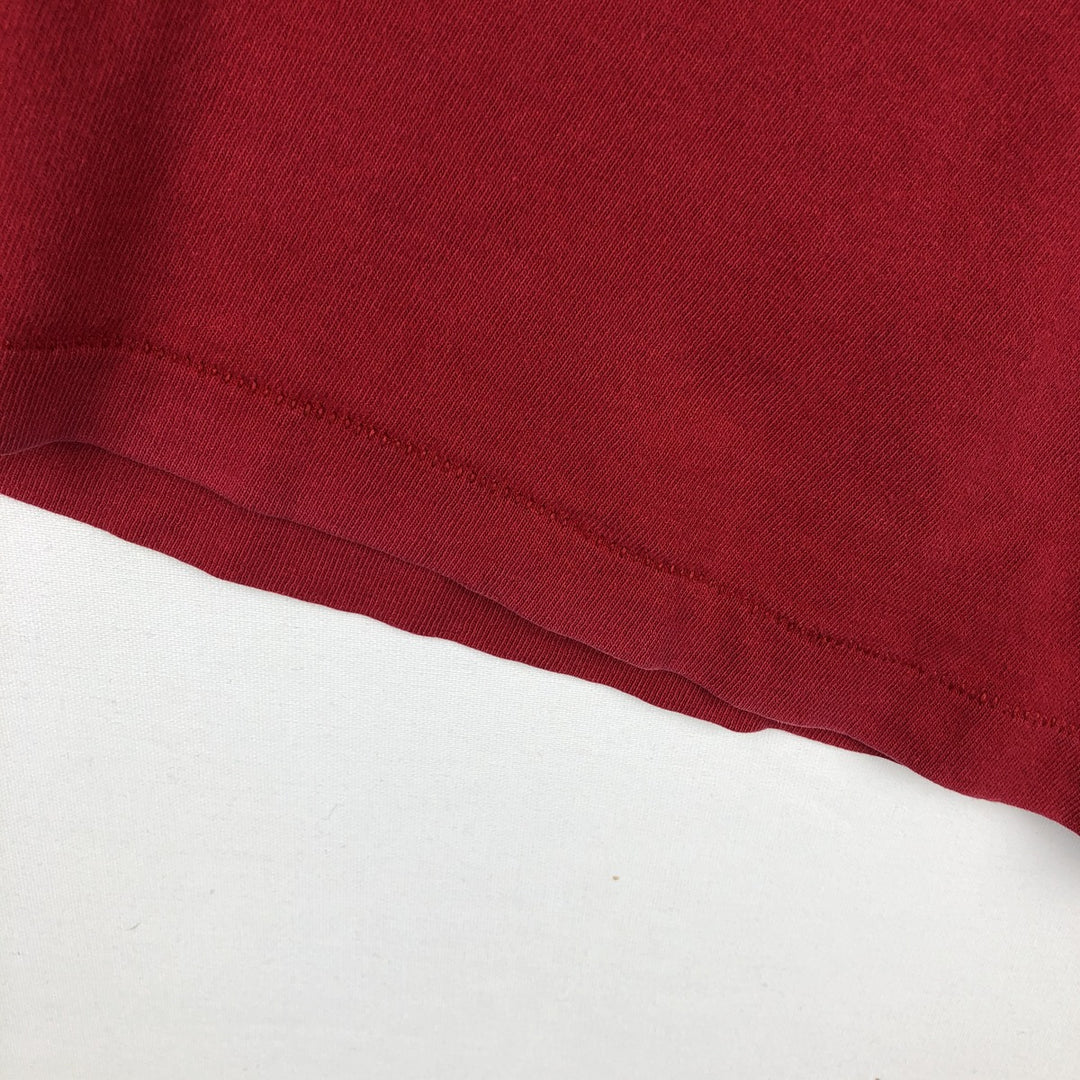 90'S Ocean Pacific surf/skate t-shirt, made in USA, men's size XL equivalent, vintage. cotton red type Vintage Second Hand