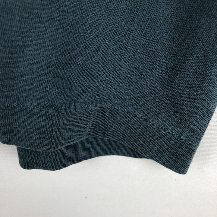 90'S NO FEAR surf skate T-shirt made in USA, men's size L, vintage cotton Green type dark green Vintage Second Hand