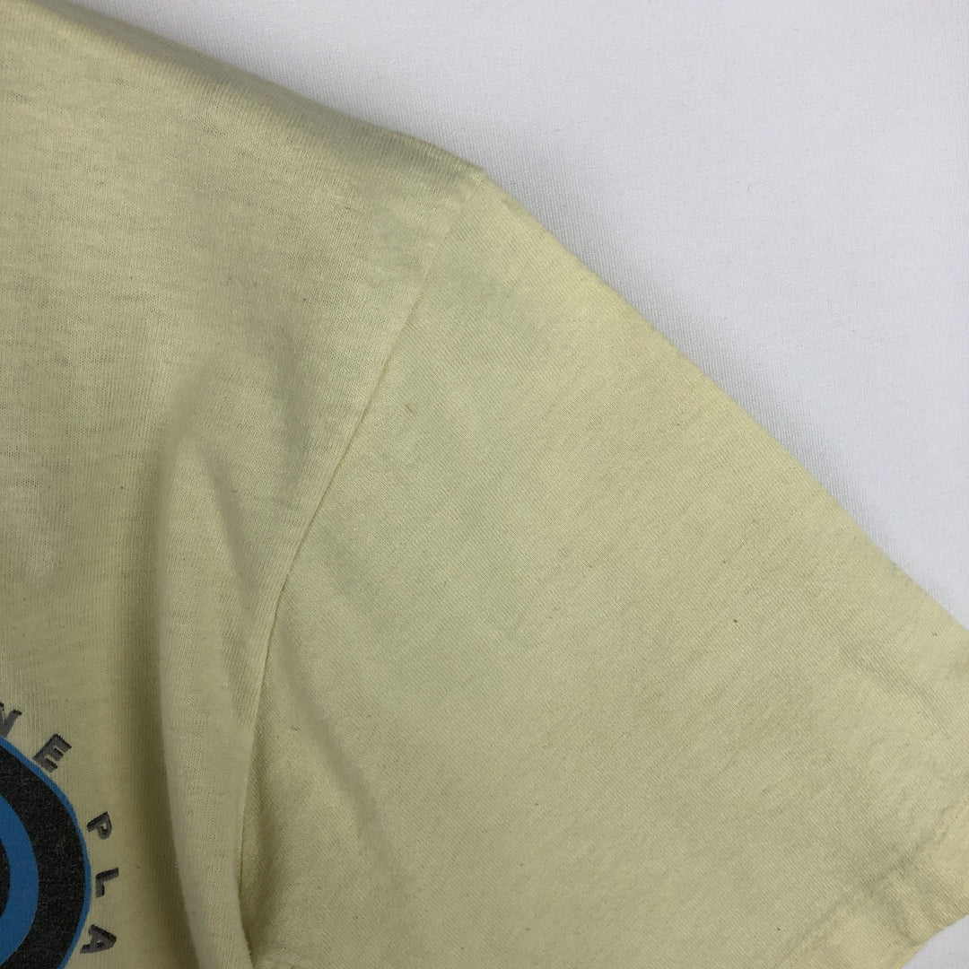 90'S Ocean Pacific Silver Tag Surf Skate T-Shirt, Made in USA, Men's Size S (Equivalent), Vintage cotton yellow type Vintage Second Hand